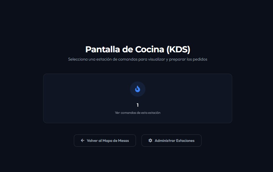 Pantalla KDS cocina - Comandas inteligentes GastroBar PRO